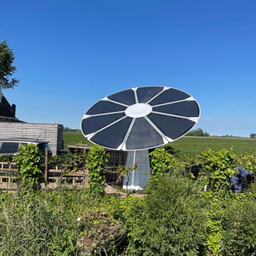 Ecoplant Zon volgend zonne-ernergie systeem.