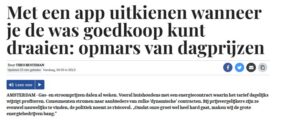 telegraaf dagprijzen